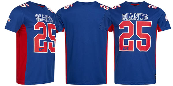 Chollo Camiseta New York Giants NFL por solo 19,99€ (56% de descuento)