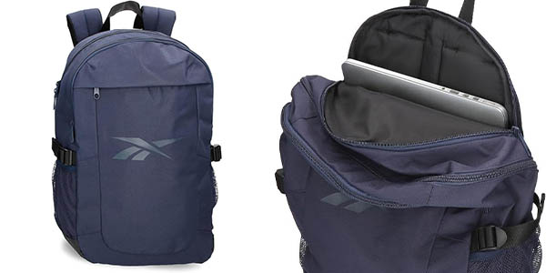 Esta Mochila Reebok Royal lleva triple bolsillo y Amazon la ha rebajado con un 40% de descuento