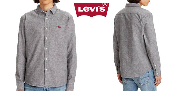 Chollo Camisa Levi’s LS Battery Hm Shirt Slim para hombre por sólo 32,95€ con envío gratis (45% de descuento)