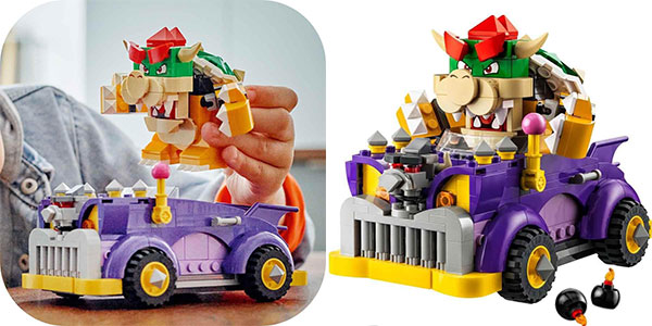 Chollo Set Coche Monstruoso de Bowser de LEGO Super Mario por sólo 22,94€ (-24%)