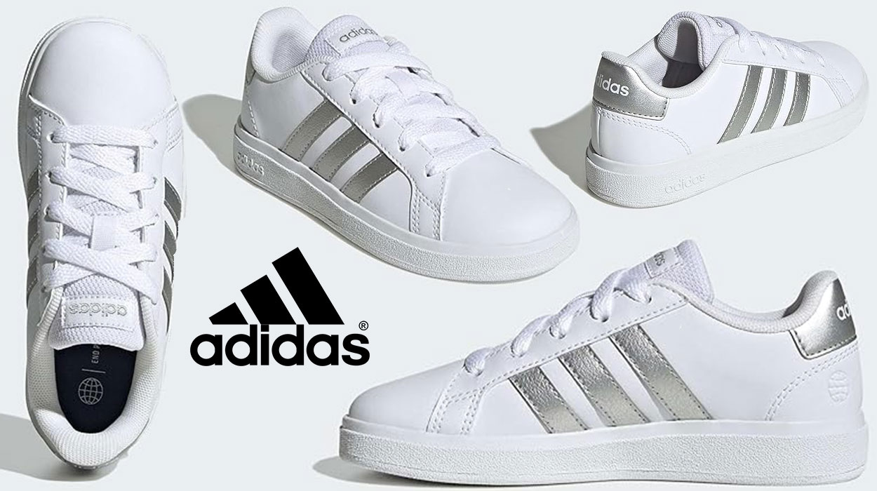 ¡Adiós, pies cansados! Las Adidas Grand Court para las aventuras de tu peque que brindan comodidad y estilo