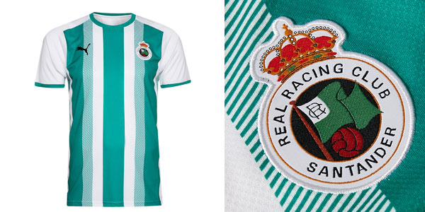 Chollo Camiseta Puma de la primera equipación Racing de Santander para hombre por sólo 29,99€ (-57%)