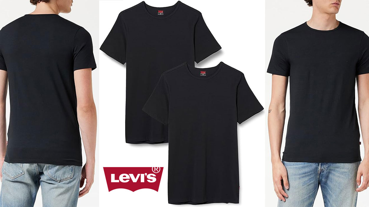 Consigue ya tus camisetas Levi’s infalibles en un pack a un precio arrollador