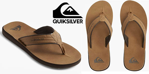 Chollazo Sandalias Quiksilver Carver Nubuck para hombre por sólo 18,94€ (-47%)