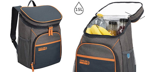 Chollo Mochila térmica AKTIVE de 15 litros por sólo 12,95€ (13% de descuento)