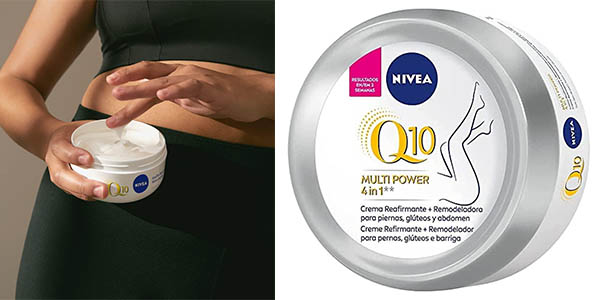 Chollo Crema reafirmante y remodeladora NIVEA Q10 Multi Power de 300 ml por solo 5,84€ con cupón (-25%)