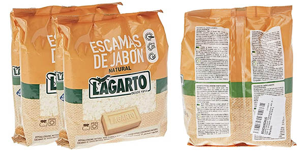 Chollo Pack x2 Escamas de jabón Lagarto de 400 gramos por solo 4,78€ (-20%)