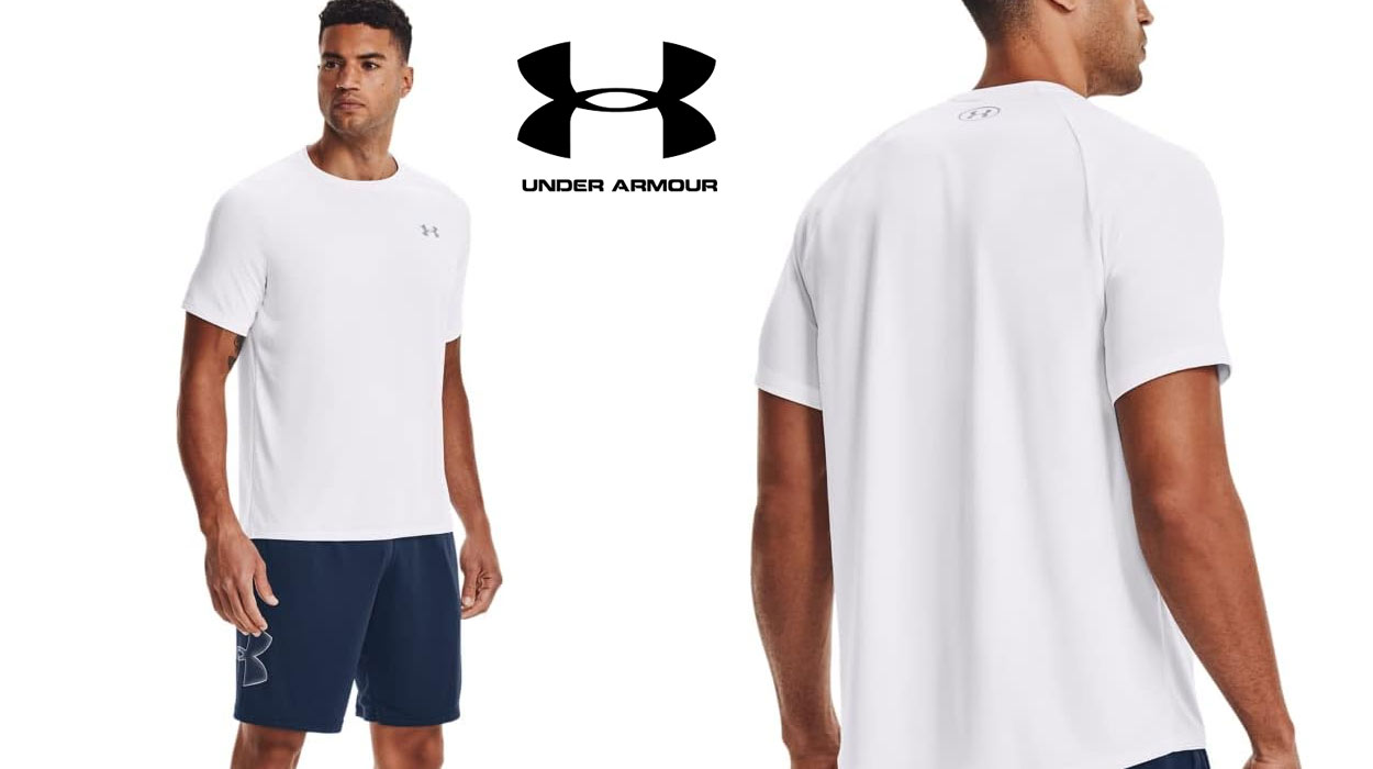 Es la camiseta de entrenamiento Under Armour más vendida y hoy tiene un descuentazo brutal