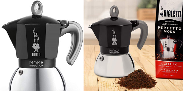 Chollo Cafetera italiana Bialetti New Moka Induction para 6 tazas por sólo 43,99€ con envío gratis (32% de descuento)