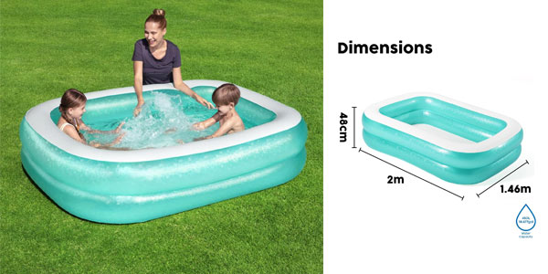 Chollo Piscina hinchable Bestway 54005 por sólo 14,99€ (50% de descuento)