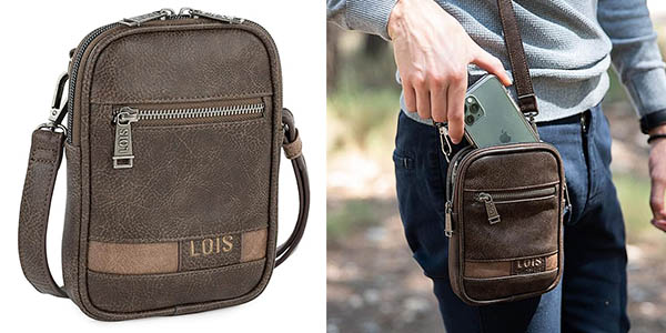 Chollo Bandolera Lois Grant para hombre por solo 27,98€ con envío gratis (-36%)