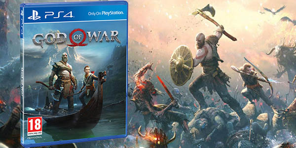 Chollo God of War para PS4 por sólo 9,99€ con envío gratis (-50%)