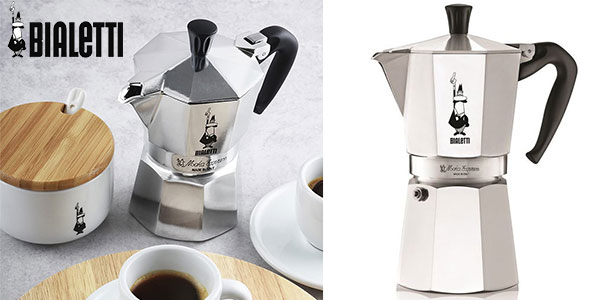 Chollazo Cafetera Bialetti Moka Express para 6 tazas por sólo 21,49€ (-52%)