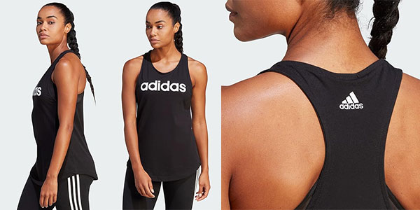 Chollo Camiseta de tirantes Adidas Loungewear Essentials Loose Logo para mujer por sólo 14,99€ (-34%)