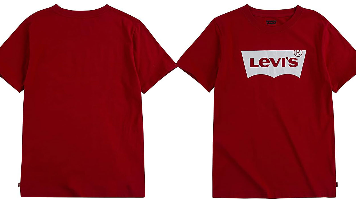 Amazon DESTROZA el precio de esta chulísima camiseta Levi’s en tallas infantiles (10 a 14 años)