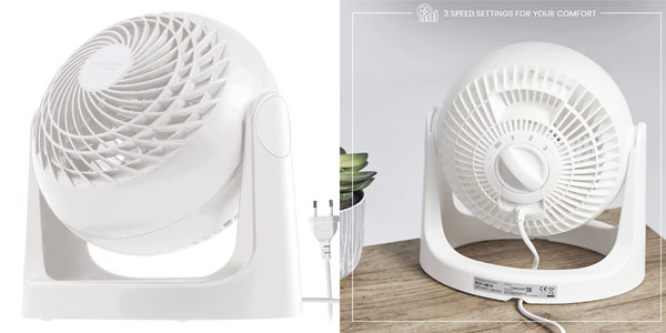 Chollo Ventilador Woozoo Ohyama PCF-SC15T oscilante de 31W por sólo 21,99€ ¡Valoraciones top!