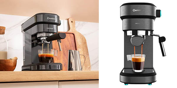 Chollo Cafetera express Cecotec Cumbia Cafelizzia 890 Dark por solo 66,20€ con envío gratis