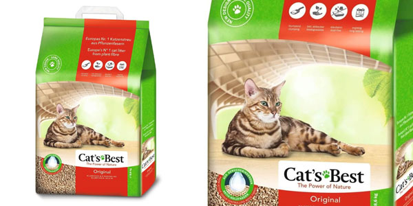 Chollo Arena para gatos Cat’s Best de 8,6 kg por sólo 14,44€ con cupón (-35%)