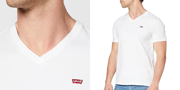 Chollazo Camiseta Levi’s Original Housemark V-Neck para hombre por sólo 17,45€ (-30%)