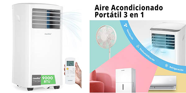 Chollo Pingüino de aire acondicionado Comfee 9000 BTU por solo 249€ con envío gratis (-20%)