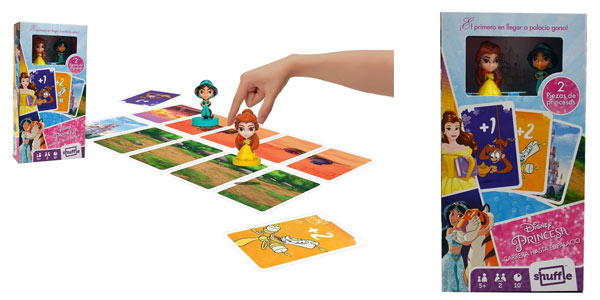 Chollo Juego de cartas infantil Shuffle Princesas Disney “Carrera hasta el Palacio” por sólo 3€ (-68%)