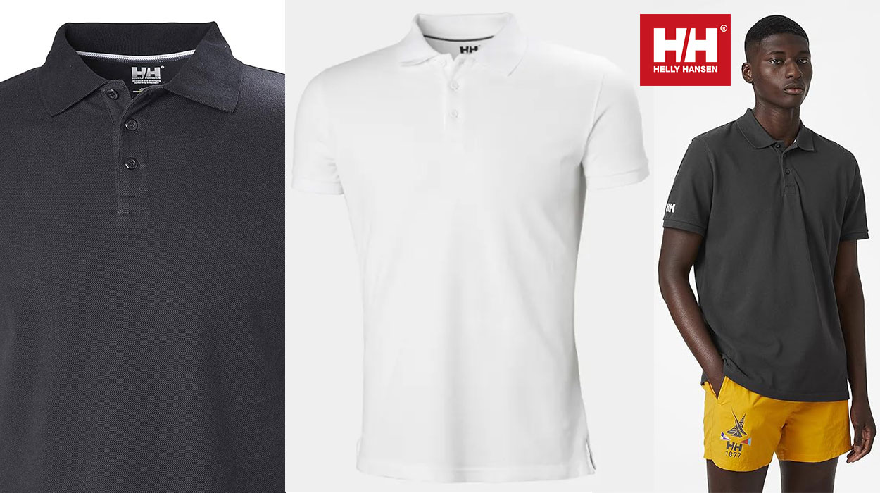 Estilo náutico a tu alcance con este polo Helly Hansen al mejor precio