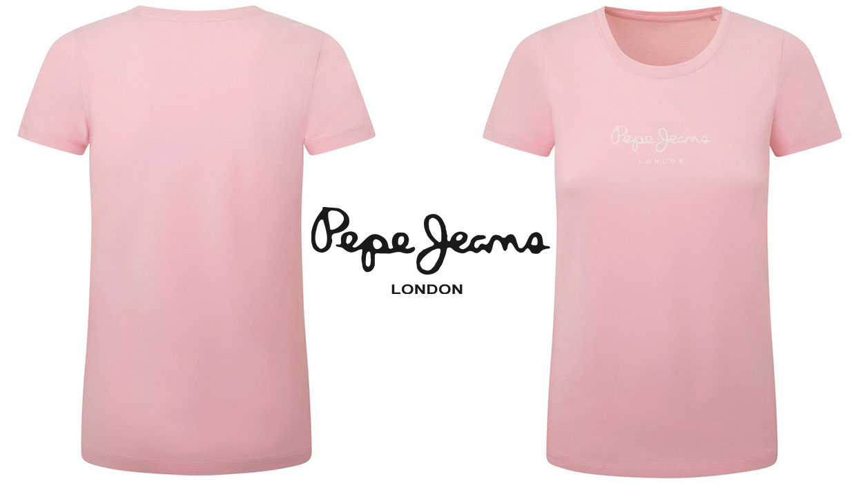 Conviértete en la reina del verano con esta camiseta Pepe Jeans a precio irresistible