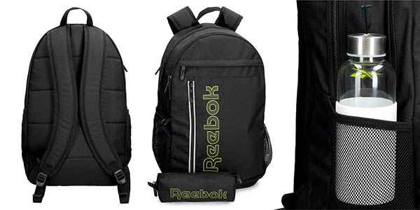 Chollo Mochila y estuche Reebok Adisson por solo 23,99€ (40% de descuento)