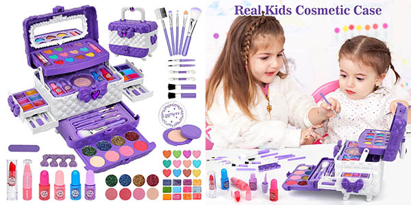 Chollo Set de maquillaje infantil Jooful de 55 piezas por solo 23,79€ (28% de descuento)