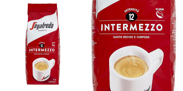 Chollo Café en grano Segafredo Intermezzo de 1 kg por sólo 10,89€ (-15%)