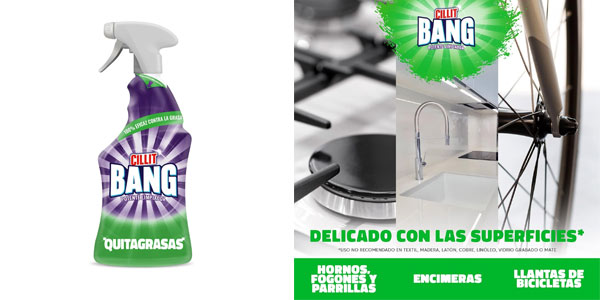 Chollo Pack x2 Cillit Bang Quitagrasas de 750 ml por sólo 4,85€ con oferta 2×1 ¡2,42€ cada uno!