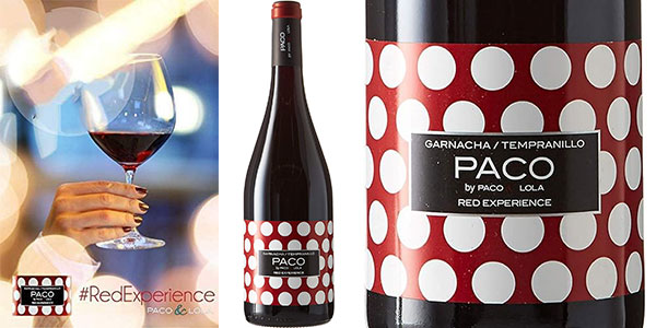 Chollo Vino tinto Paco Red Experience de Paco & Lola por sólo 7,70€