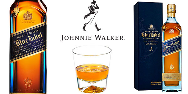 Chollo Whisky Johnnie Walker Blue Label por sólo 172,59€ con envío gratis (-32%)