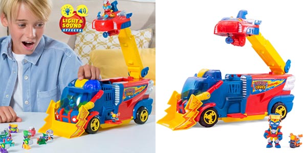 Chollo Set 3-en-1 Superthings Rescue Truck: Camión de Rescate + Kazoom Kid + Superthing Exclusivo por sólo 29,95€ con envío gratis (50% de descuento)