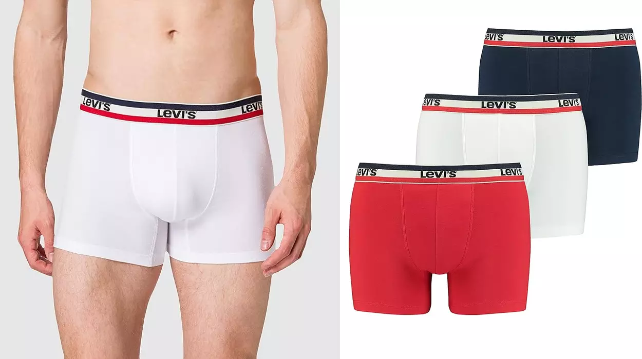 Chollo Pack x3 boxers Levi’s por sólo 19,65€ (-51%) ¡6,55€ cada uno!