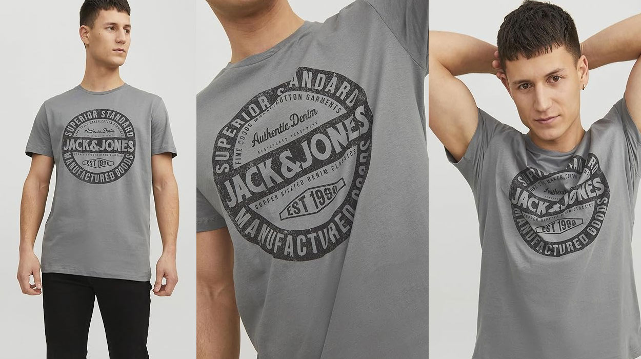 Estas son las camisetas de Jack & Jones que se venden como churros y cuestan menos de 11 euros