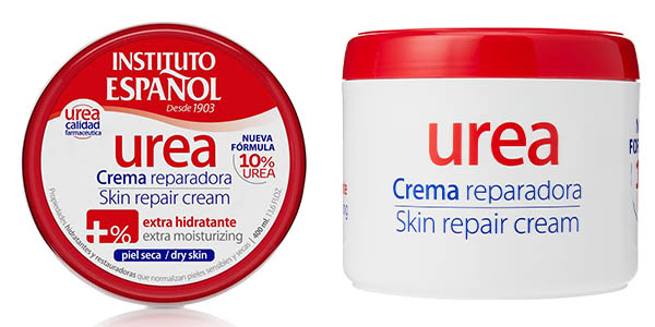 Chollo Crema hidratante reparadora Urea Instituto Español de 400 ml por sólo 2,98€ (-46%)