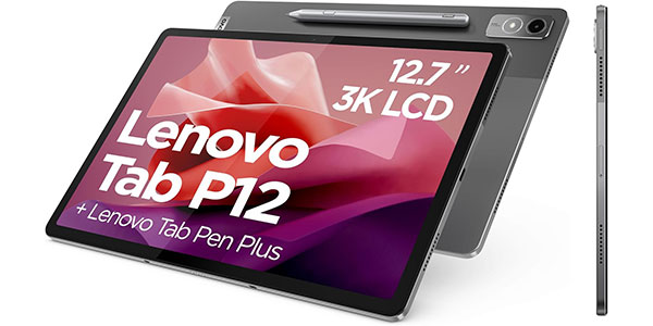 Chollo Flash: Tablet Lenovo Tab P12 3K LCD de 12.7″ por sólo 339€ con envío gratis (-15%)