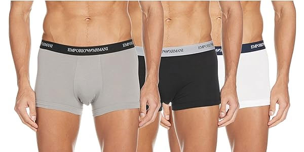 Chollo Pack x3 Bóxer Emporio Armani Underwear por sólo 24€ (47% de descuento)