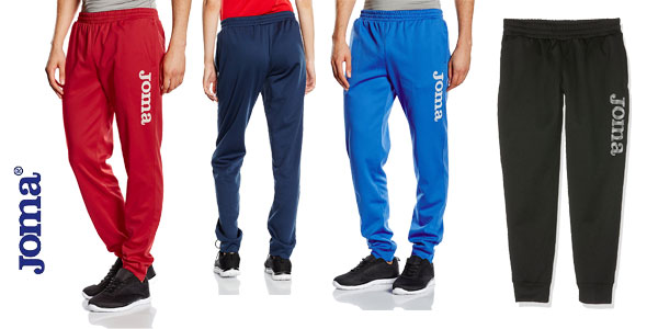 Chollo Pantalones deportivos Joma Suez disponibles en tallas infantiles y para adulto desde sólo 11,49€ (-28%)