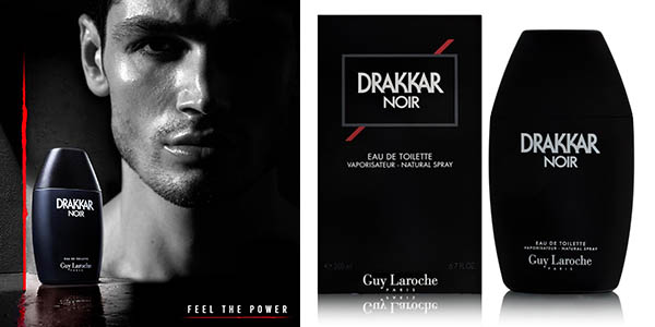 Chollo Eau de toilette Guy Laroche Drakkar Noir de 200 ml por solo 21,88€ (38% de descuento)