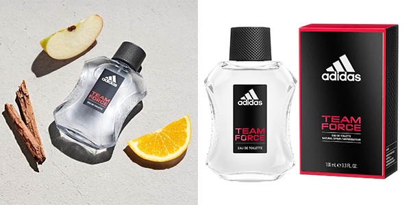 Chollo Eau de toilette Adidas Team Force de 100 ml para hombre por solo 6,60€ (-39%)