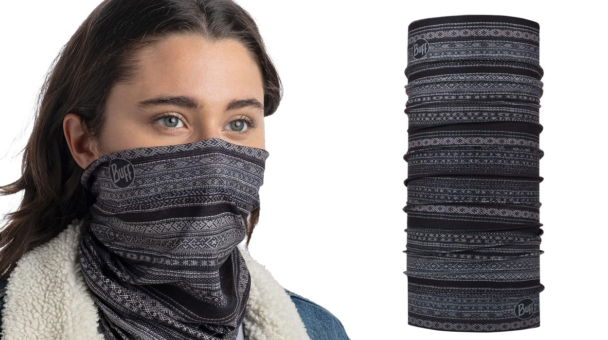 Esta braga BUFF Ecostretch para cuello y cabeza hoy puedes comprarla en Amazon por menos de 8 euros ¡Es TOP ventas!