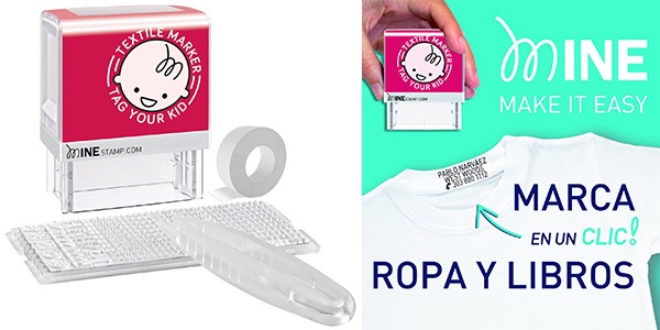 Chollo marcador de ropa y libros Mine Stamp por sólo 15,50€ (-11%)