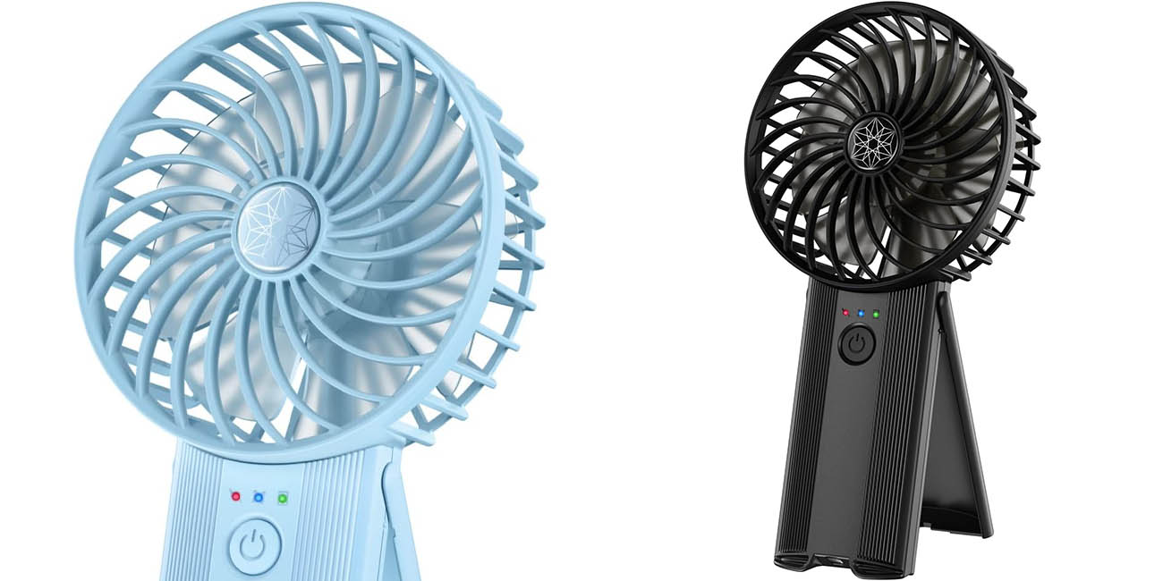 Olvídate del calor en casa, la oficina o incluso por la calle con este mini ventilador de mano por menos de 10€ en Amazon