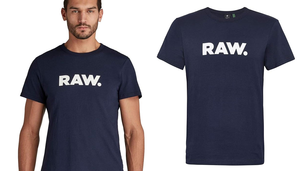 Chollo Camiseta G-STAR RAW Holorn para hombre por sólo 17,08€ (-43%)