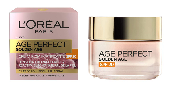 Chollazo Crema de día L’Oréal Paris Age Perfect Golden Age SPF20 para pieles maduras de 50 ml por sólo 9,15€ (-52%)