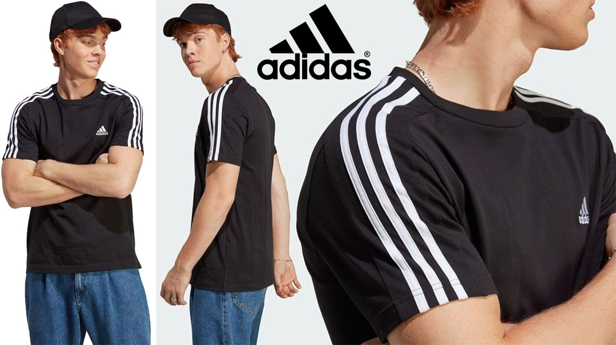 Expresa tu estilo propio con esta camiseta Adidas, la comodidad que te hace sentir bien a un precio mínimo