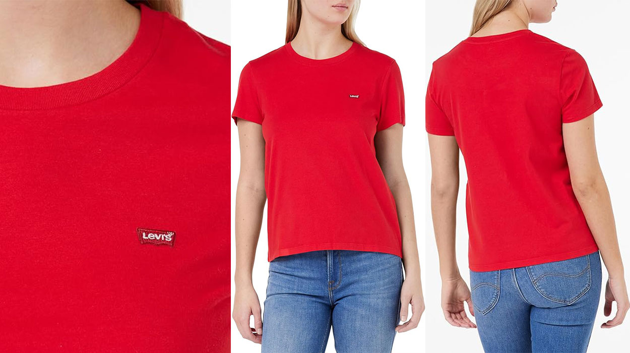 Mucho ojo a esta camiseta básica Levi’s que está rebajada en un color arrasador