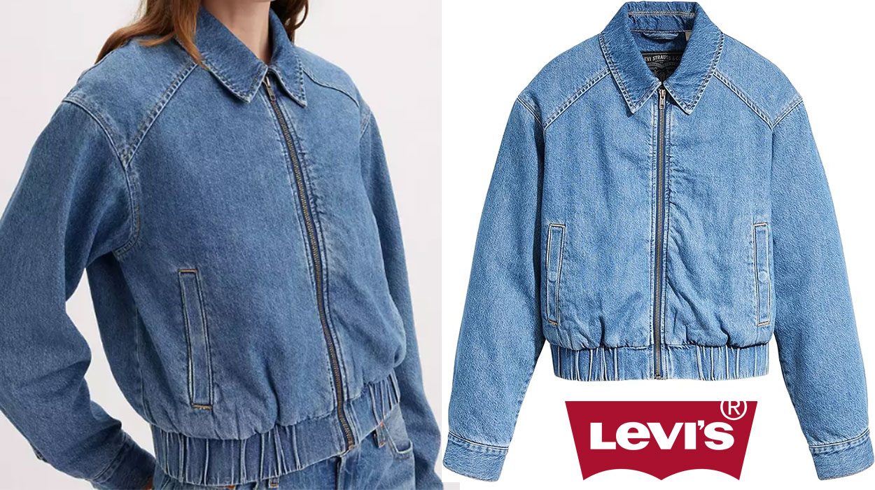 Chollo Chaqueta vaquera Levi’s Ingrid Shrunken para mujer por sólo 55€ con envío gratis (-50%)